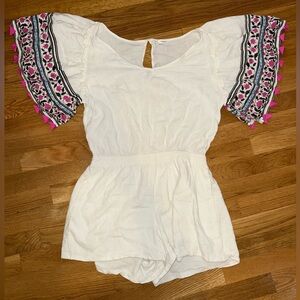 Club Monaco boho romper, size 6, EUC